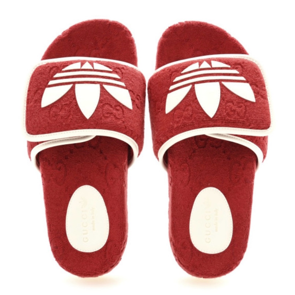 🛑🛑SOLD EBAY🛑🛑 12/13GUCCI X ADIDAS Terry Cloth Trefoil GG
Monogram - Picture 4 of 9